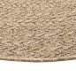 vidaXL Alfombra con aspecto de yute interior y exterior 90 cm vidaXL Alfombra con aspecto de yute interior y exterior 90 cm