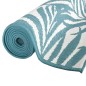 vidaXL Alfombra de exterior verde agua y gris reversible 80x250 cm vidaXL Alfombra de exterior verde agua y gris reversible 80x250 cm