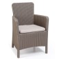 Keter Silla de comedor de jardín Trenton capuchino 226454 Keter Silla de comedor de jardín Trenton capuchino 226454