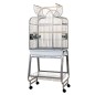 Strong Jaula para loros Villa Bianca gris Silverstone 67,7x51,5x154 cm 93084 Strong Jaula para loros Villa Bianca gris Silverstone 67,7x51,5x154 cm 93084
