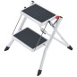 Hailo Escalera con 2 peldaños Mini 45 cm acero 4310-001 Hailo Escalera con 2 peldaños Mini 45 cm acero 4310-001