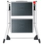 Hailo Escalera con 2 peldaños Mini 45 cm acero 4310-001 Hailo Escalera con 2 peldaños Mini 45 cm acero 4310-001