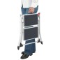 Hailo Escalera con 2 peldaños Mini 45 cm acero 4310-001 Hailo Escalera con 2 peldaños Mini 45 cm acero 4310-001