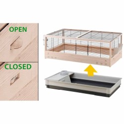 Ferplast Jaula de conejos Arena 120 125x64,5x51 cm 57089717  