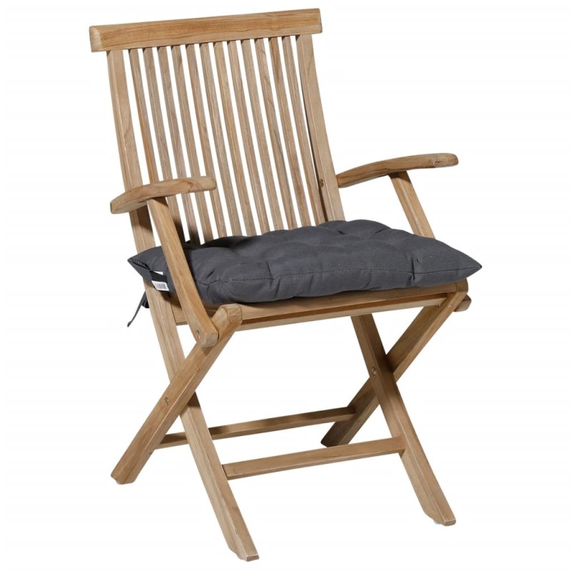 Madison Cojín para silla Panama 46x46 cm gris Madison Cojín para silla Panama 46x46 cm gris