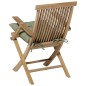 Madison Cojín para silla Panama 46x46 cm verde salvia Madison Cojín para silla Panama 46x46 cm verde salvia