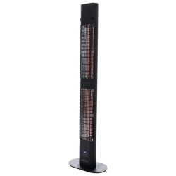 Sunred Calefactor patio Royal Diamond Dark rosa oro Lounge 3000W negro