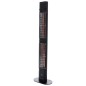 Sunred Calefactor patio Royal Diamond Dark rosa oro Lounge 3000W negro Sunred Calefactor patio Royal Diamond Dark rosa oro Lounge 3000W negro