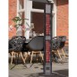 Sunred Calefactor patio Royal Diamond Dark rosa oro Lounge 3000W negro Sunred Calefactor patio Royal Diamond Dark rosa oro Lounge 3000W negro