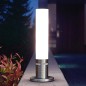 Steinel Lámpara de exterior con sensor GL 60 LED plateado Steinel Lámpara de exterior con sensor GL 60 LED plateado