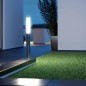 Steinel Lámpara de exterior con sensor GL 60 LED plateado Steinel Lámpara de exterior con sensor GL 60 LED plateado