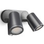 Steinel Foco de exterior con sensor Spot Duo Sensor negro Steinel Foco de exterior con sensor Spot Duo Sensor negro