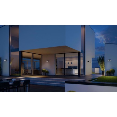 Steinel Foco de exterior con sensor Spot Duo Sensor negro
