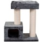 Quapas! Árbol rascador para gatos Bandit gris oscuro 76x45x82 cm Quapas! Árbol rascador para gatos Bandit gris oscuro 76x45x82 cm