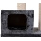 Quapas! Árbol rascador para gatos Bandit gris oscuro 76x45x82 cm Quapas! Árbol rascador para gatos Bandit gris oscuro 76x45x82 cm