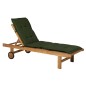 Madison Cojín para tumbona Panama verde 200x60 cm Madison Cojín para tumbona Panama verde 200x60 cm