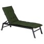 Madison Cojín para tumbona Panama verde 200x60 cm Madison Cojín para tumbona Panama verde 200x60 cm