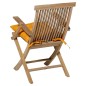Madison Cojín para asiento Panama dorado brillo 46x46 cm
