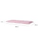 Madison Cojín para banco Panama rosa suave 180x48 cm Madison Cojín para banco Panama rosa suave 180x48 cm