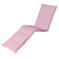 Madison Cojín para tumbona Panama rosa suave 200x60 cm Madison Cojín para tumbona Panama rosa suave 200x60 cm