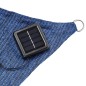 HI Toldo solar con 100 LED azul claro 2x3 m HI Toldo solar con 100 LED azul claro 2x3 m