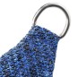 HI Toldo solar con 100 LED azul claro 2x3 m HI Toldo solar con 100 LED azul claro 2x3 m