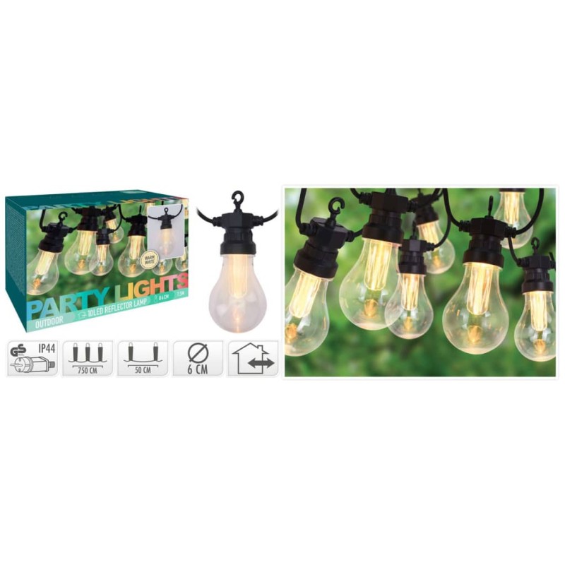 ProGarden Lámparas LED de jardín 10 lámparas 3,2 V ProGarden Lámparas LED de jardín 10 lámparas 3,2 V