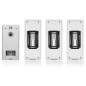Smartwares Sistema videointerfono 3 apartamentos blanco 20,5x8,6x2,1cm Smartwares Sistema videointerfono 3 apartamentos blanco 20,5x8,6x2,1cm