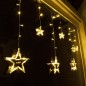 HI Cotina de luces estrellas Fairy con 63 LEDs HI Cotina de luces estrellas Fairy con 63 LEDs