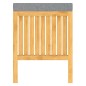 EISL Cesto lavandería 2-en-1 asiento amortiguador bambú 39x39x52,5 cm EISL Cesto lavandería 2-en-1 asiento amortiguador bambú 39x39x52,5 cm