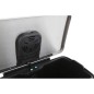 EKO Cubo de pedal E-Cube 50 L plateado mate EKO Cubo de pedal E-Cube 50 L plateado mate