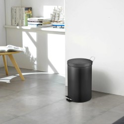EKO Cubo de basura de pedal Classic 12 L negro