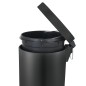 EKO Cubo de basura de pedal Classic 12 L negro EKO Cubo de basura de pedal Classic 12 L negro