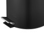 EKO Cubo de basura de pedal Classic 12 L negro EKO Cubo de basura de pedal Classic 12 L negro