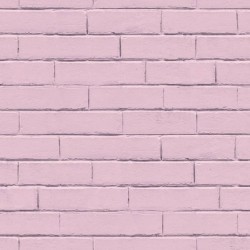 Noordwand Papel de pared Good Vibes Brick Wall rosa