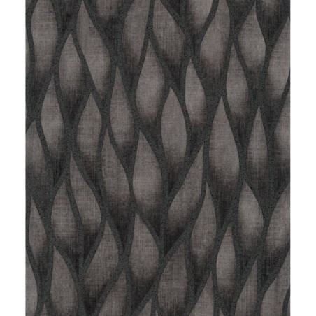 Noordwand Papel de pared Topchic Flames and Drops gris metalizado