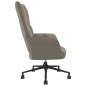 vidaXL Silla de relajación de terciopelo gris claro vidaXL Silla de relajación de terciopelo gris claro