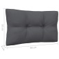 vidaXL Muebles de jardín 8 pzas con cojines antracita madera de pino vidaXL Muebles de jardín 8 pzas con cojines antracita madera de pino