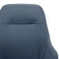 vidaXL Silla mecedora de tela azul vidaXL Silla mecedora de tela azul
