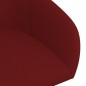 vidaXL Silla de comedor giratoria de terciopelo vino tinto vidaXL Silla de comedor giratoria de terciopelo vino tinto