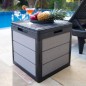 Keter Caja de almacenaje para jardín Denali gris antracita 113 L Keter Caja de almacenaje para jardín Denali gris antracita 113 L