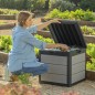 Keter Caja de almacenaje para jardín Denali gris antracita 113 L Keter Caja de almacenaje para jardín Denali gris antracita 113 L