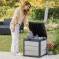 Keter Caja de almacenaje para jardín Denali gris antracita 113 L Keter Caja de almacenaje para jardín Denali gris antracita 113 L