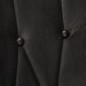 vidaXL Sillón orejero con reposapiés cuero auténtico negro vidaXL Sillón orejero con reposapiés cuero auténtico negro