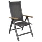 Lesli Living Silla ajustable Arezzo aluminio 57x69x103 cm Lesli Living Silla ajustable Arezzo aluminio 57x69x103 cm