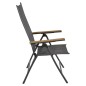 Lesli Living Silla ajustable Arezzo aluminio 57x69x103 cm Lesli Living Silla ajustable Arezzo aluminio 57x69x103 cm