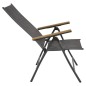 Lesli Living Silla ajustable Arezzo aluminio 57x69x103 cm Lesli Living Silla ajustable Arezzo aluminio 57x69x103 cm