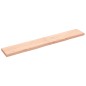 vidaXL Encimera de baño madera maciza sin tratar 200x30x(2-6) cm vidaXL Encimera de baño madera maciza sin tratar 200x30x(2-6) cm