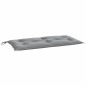 vidaXL Cojines de banco de jardín 2 uds tela Oxford gris 100x50x7 cm vidaXL Cojines de banco de jardín 2 uds tela Oxford gris 100x50x7 cm