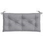 vidaXL Cojines de banco de jardín 2 uds tela Oxford gris 100x50x7 cm vidaXL Cojines de banco de jardín 2 uds tela Oxford gris 100x50x7 cm